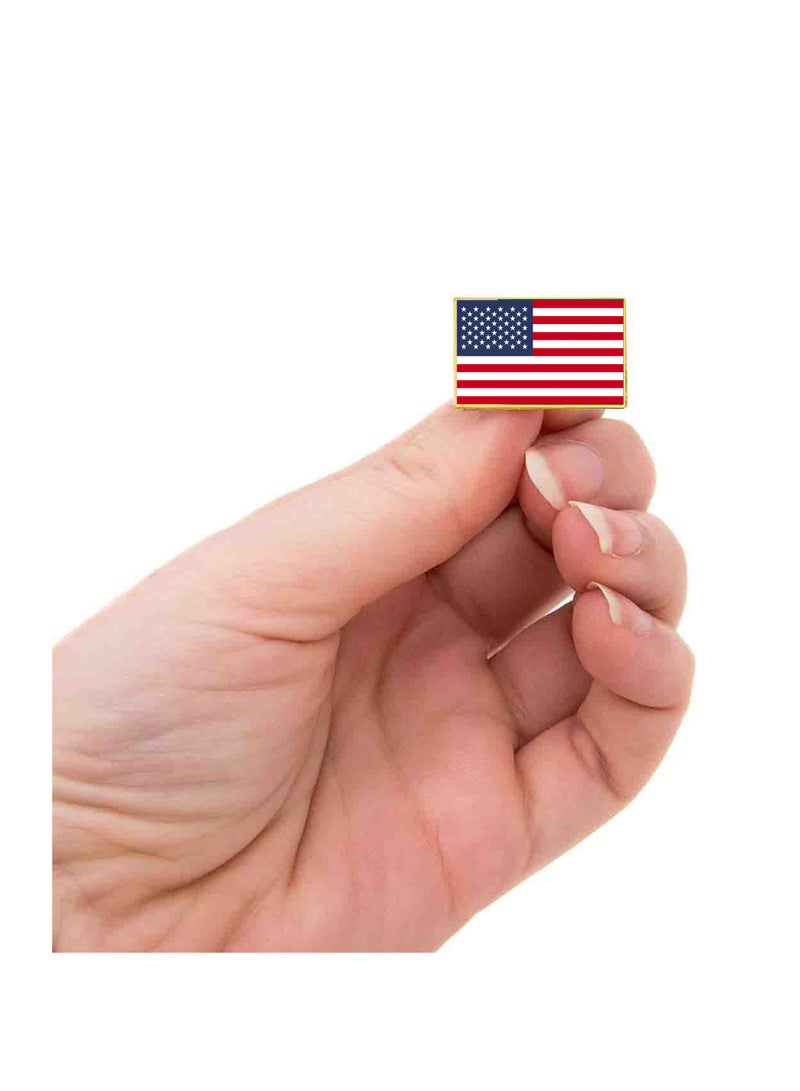 PRINTSHOP4ME USA National Flag Lapel Pins And Brooch Badge To Show Your Patriotism For USA - Image 3