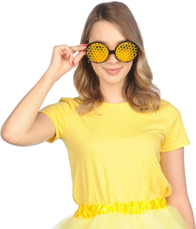Funcredible Bee Glasses - Honey Bee Costume - Bumble Bee Costume Accessories for Adults and Kids - Image 3