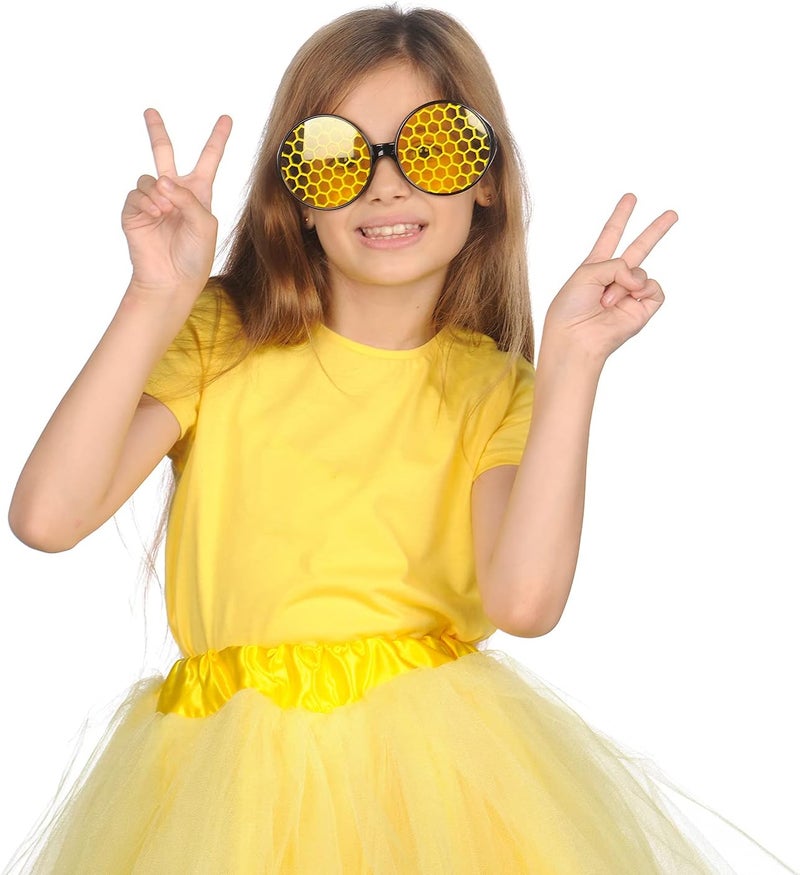 Funcredible Bee Glasses - Honey Bee Costume - Bumble Bee Costume Accessories for Adults and Kids - Image 5