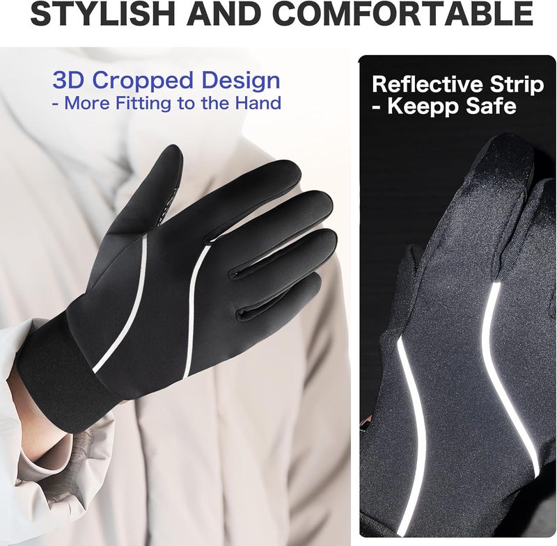 Origem Thermal Gloves for Men and Women - 3M Thinsulate Waterproof Cycling Gloves - Image 5