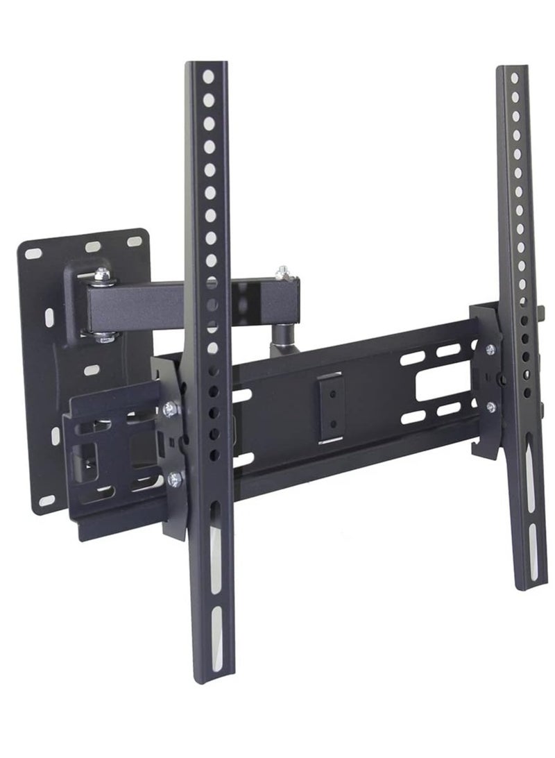 Leostar Lcd, Led Tv Wall Bracket For 36 Inch To 55 180 Degree Rotation And 15 + Tilt View, Swivel Articulating, Full Motion Mount, Black - Image 1