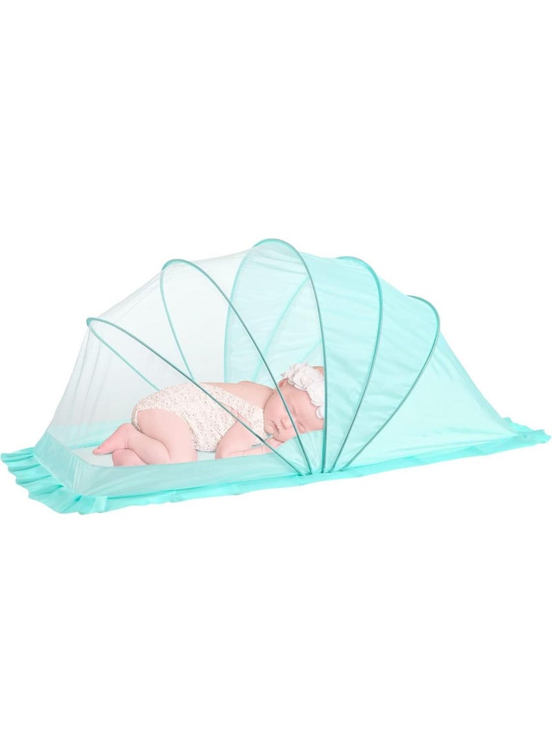 سرير أطفال عالمي قابل للطي، ناموسية، غطاء مانع للضوء للأطفال حديثي الولادة - مصمم خصيصًا للحماية من البعوض - Image 1