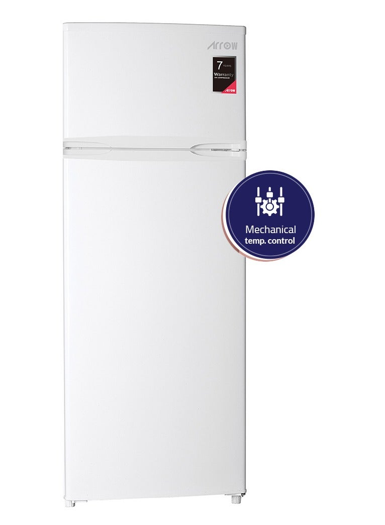 Arrow Double Door Refrigerator - 182 Liters - 6.4 Feet  , RO2-280L, WHITE - Image 3