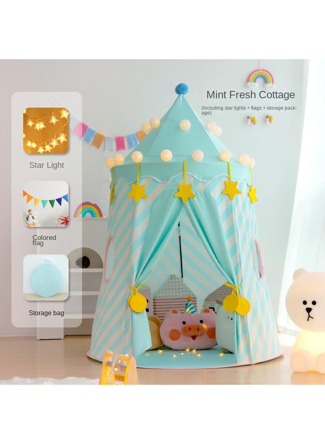 Bluejw Wholesale Tent Children Indoor Toy House Baby Play House Boys Girls Castle Secret Base Play House - Image 1