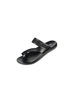 barjeel uno 008-3568 Barjeel Mens FInger grip Sandals 63014 Black  - Image 1
