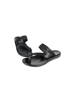 barjeel uno 008-3568 Barjeel Mens FInger grip Sandals 63014 Black  - Image 3