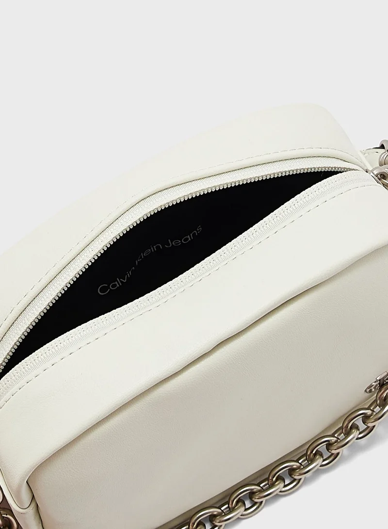 Calvin Klein Jeans Monogram Detailed Crossbody