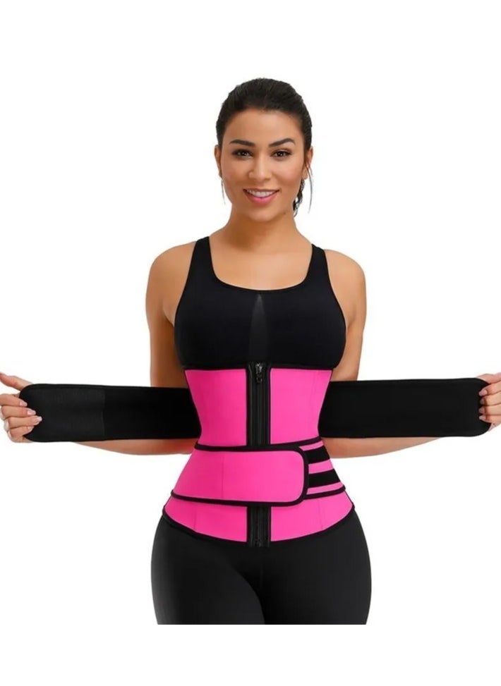 Women Waist Trainer Body Shaper Slimming Belt Corset Shapewear Gym Double Sweat Band Back Support Belly Trimmer - pzsku/ZC1F86ABA6F33C9EA2870Z/45/_/1719651654/9d122a4a-543d-48a4-af68-2a0298d40c4d