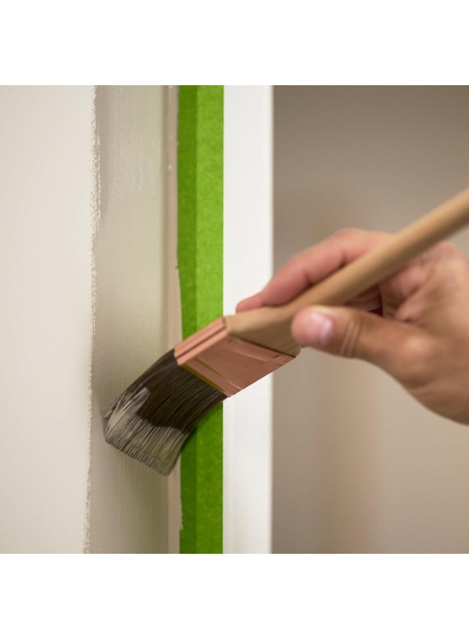 FrogTape Multi-Surface Painters Tape with PAINTBLOCK, 1 Inch Wide (0.94 In. x 60 Yds), Medium Adhesion, Green, 1 Roll (1358463) - Image 2