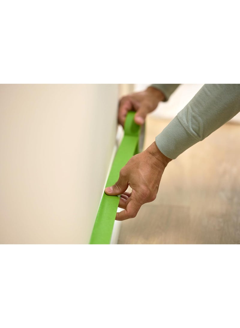 FrogTape Multi-Surface Painters Tape with PAINTBLOCK, 1 Inch Wide (0.94 In. x 60 Yds), Medium Adhesion, Green, 1 Roll (1358463) - Image 3
