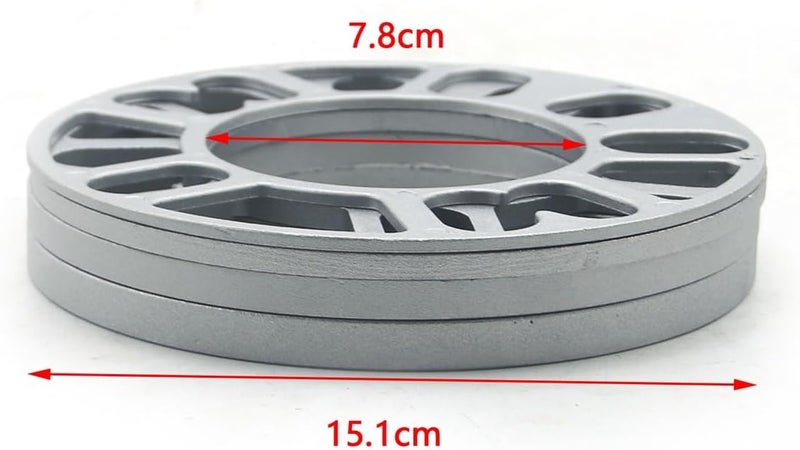 Vuzmode Aluminum Universal Car Wheel Spacer Shims - Image 2