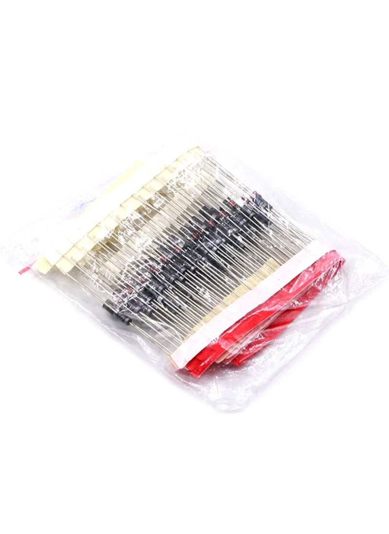 Generic - Diode Assorted Kit 1N4148 1N4007 1N5819 1N5399 1N5408 1N5822 FR107 FR207 Electronic Components - Image 1