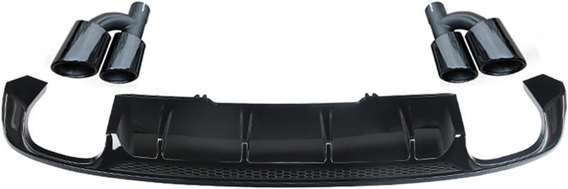 QASULER Car Rear Bumper Diffuser Lip Spoiler for A5 Hatchback 2017-2019 - Image 1