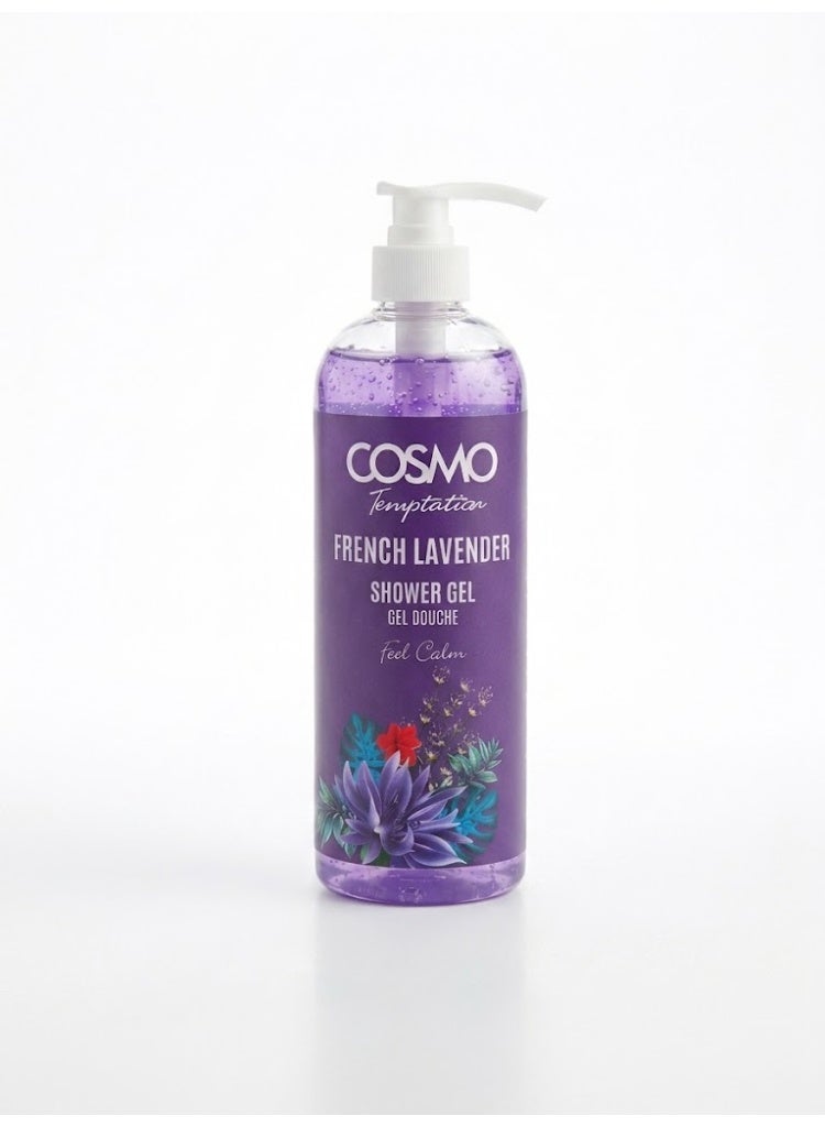 COSMO French Lavender Shower Gel  1000Ml - Image 1