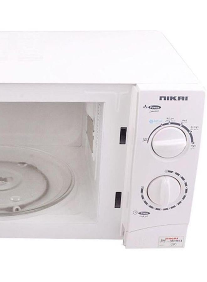 نيكاي فرن ميكرويف سولو 23 L 800 W NMO2309MWX أبيض - Image 4