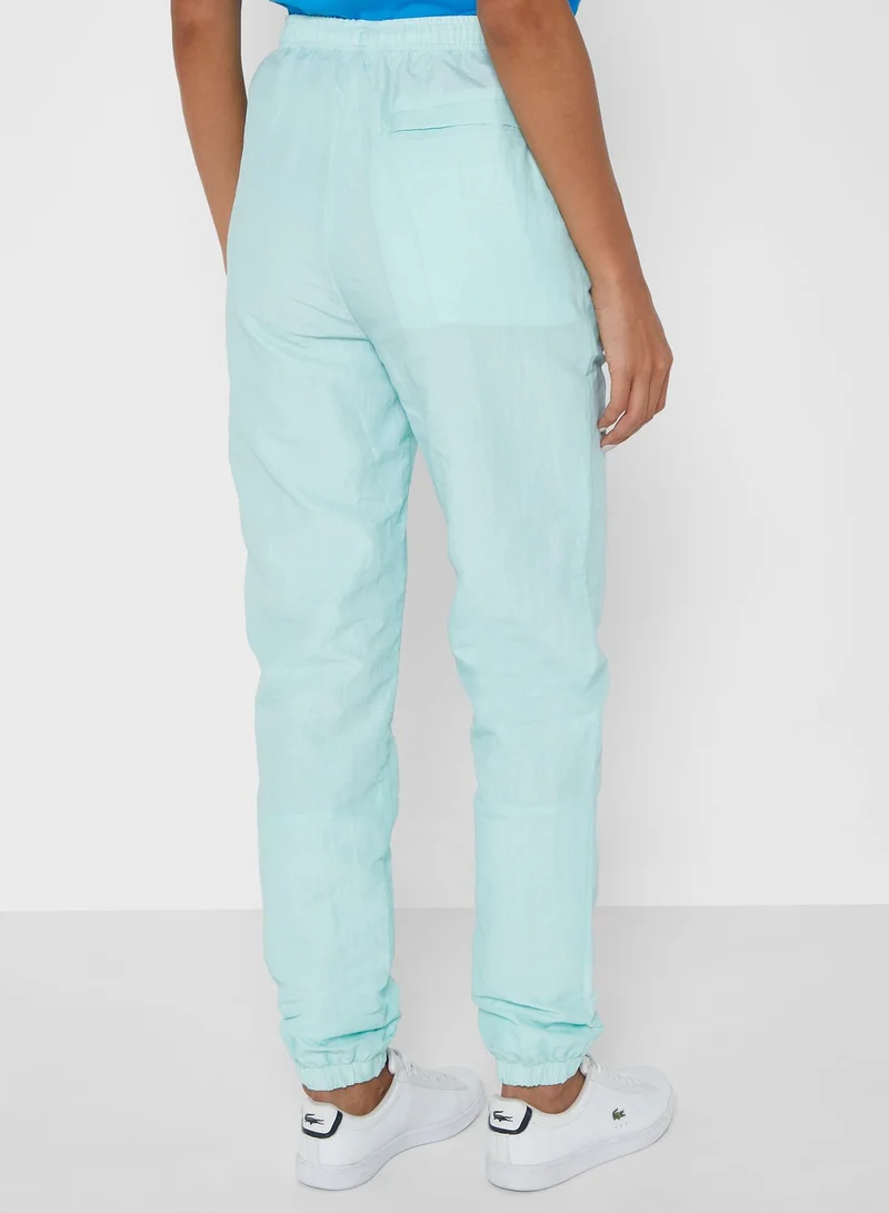LACOSTE Logo Cuffed Joggers
