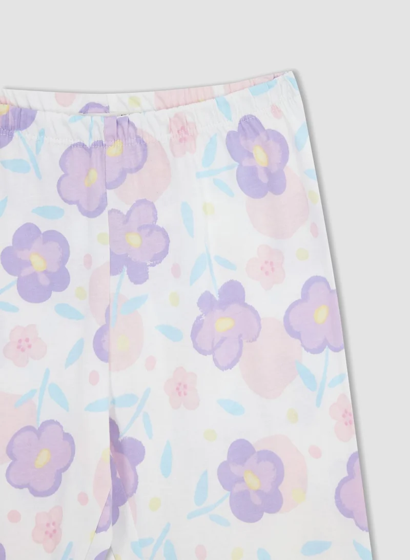 DeFacto Kids Floral Print Pyjama Set
