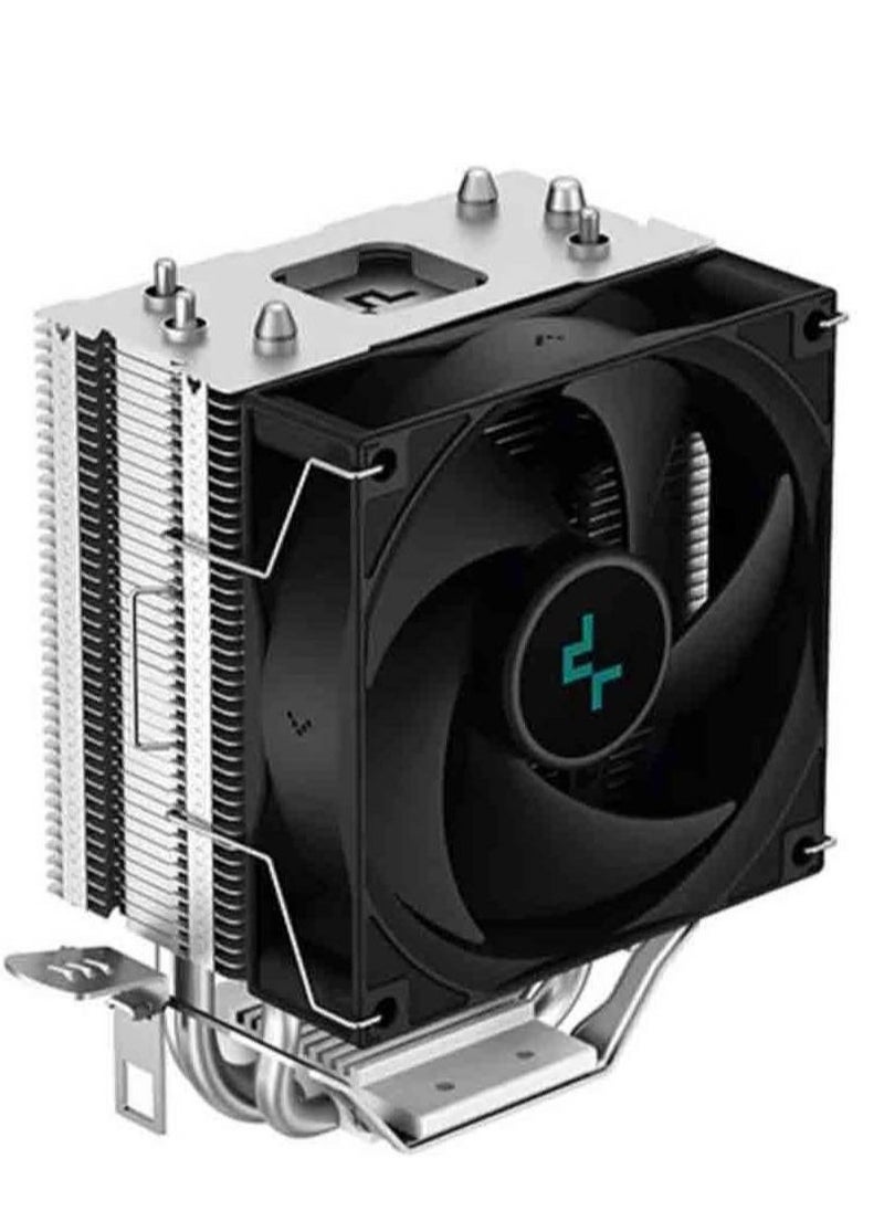 DEEPCOOL - AG300 Single Tower 92mm CPU Cooler, 500-3050 RPM Fan Speed, 36.75 CFM Airflow, 1.56W Power, 30.5 dBAFan Noise, Hydro Bearing, 4 Pin PWM Fan Connector, Black | R-AG300-BKNNMN-G - Image 1
