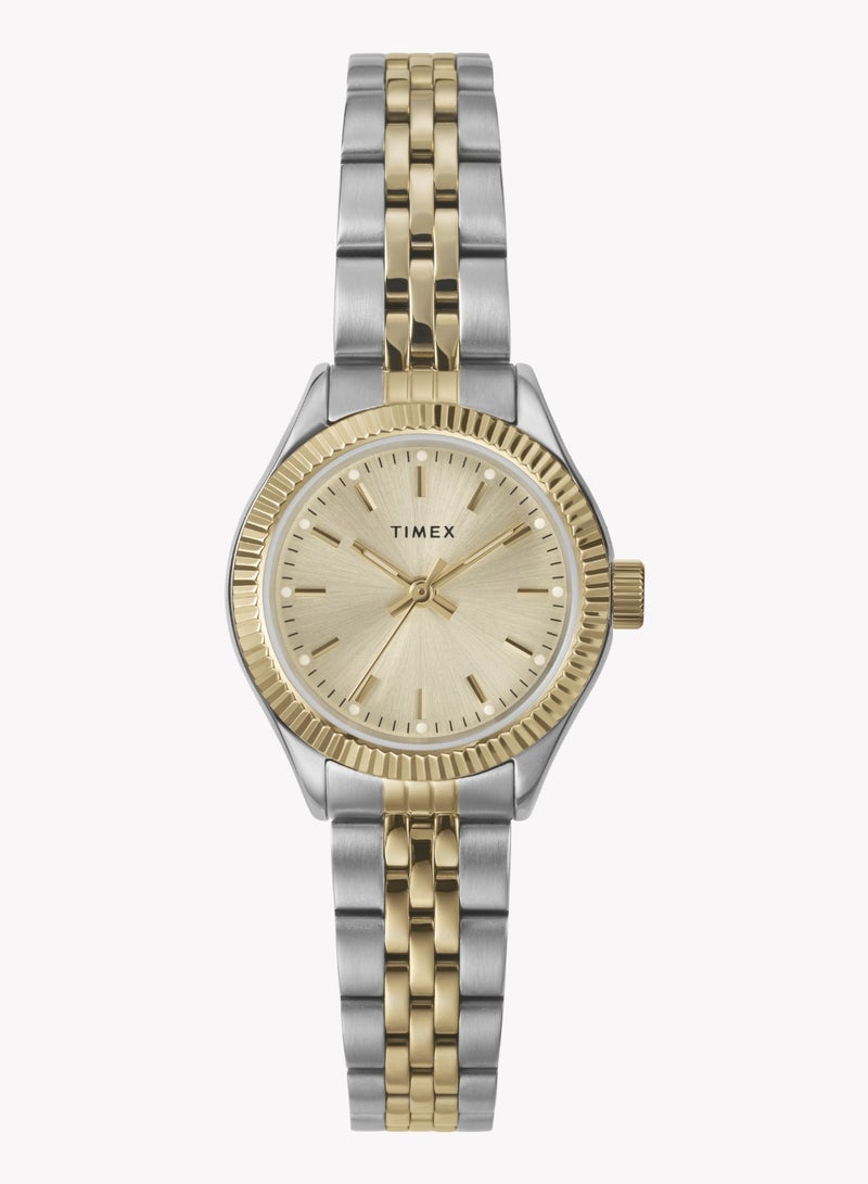 TIMEX Women's Silver/Gold Watch | TW2W90900 - Image 1