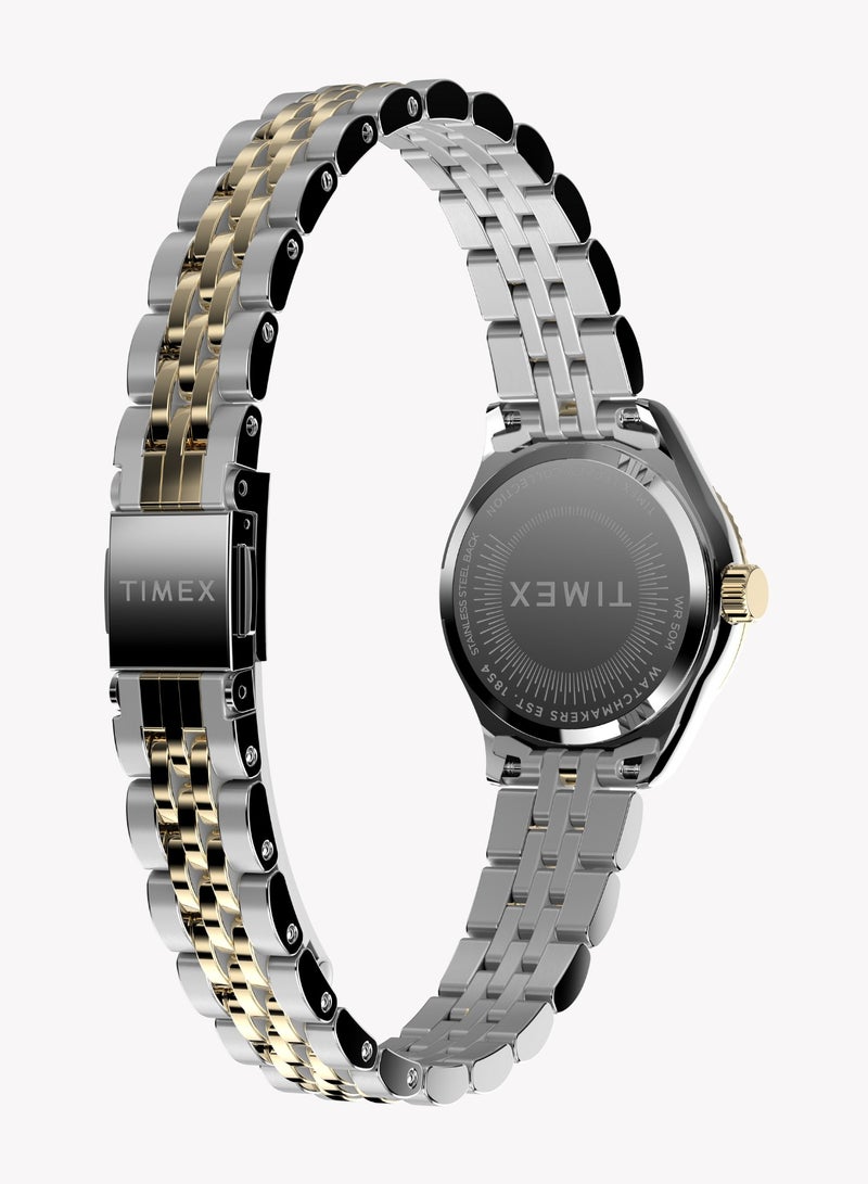 TIMEX Women's Silver/Gold Watch | TW2W90900 - Image 4