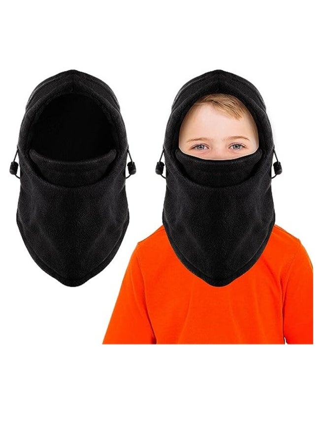 Generic Kids Winter Balaclava Warm Windproof Face Mask for Skiing Riding Outdoor Sports Pink  - Image 1