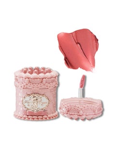 Flower Knows Strawberry Cupid Cake Lip Cream Hydrating Velvet Matte Lipstick Smudge-Proof Creamy Texture-V04 Meredith  - Image 1