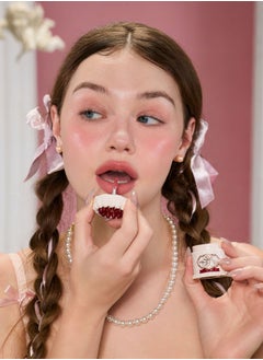 Flower Knows Strawberry Cupid Cake Lip Cream Hydrating Velvet Matte Lipstick Smudge-Proof Creamy Texture-V04 Meredith  - Image 3