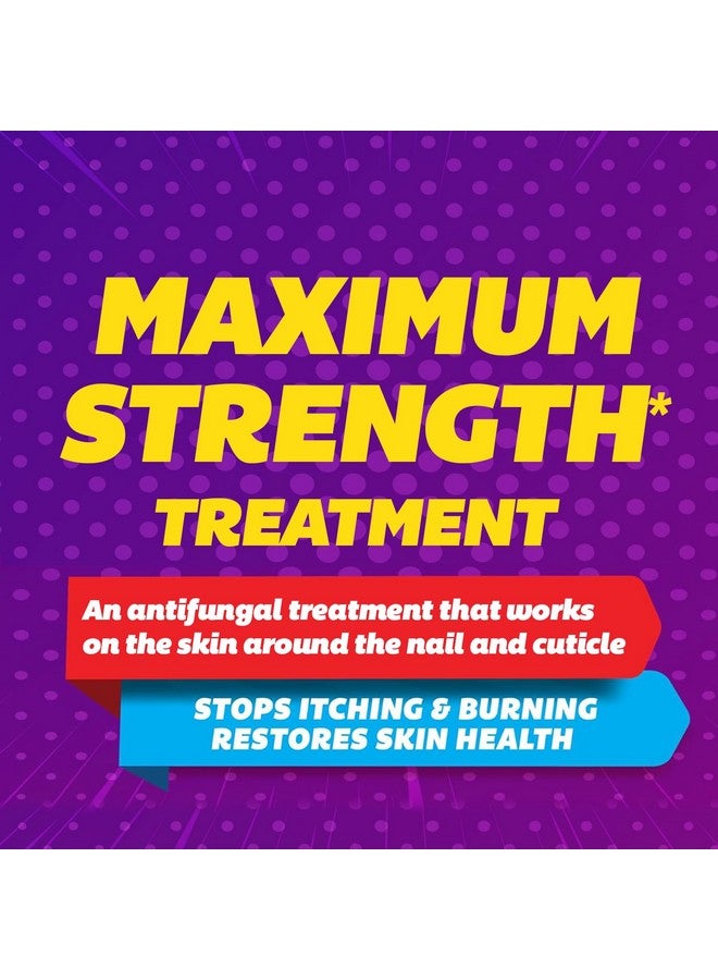 SILKA Max Strength Antifungal Liquid for Toenail Health, With Brush Applicator, Treats Fungus, Ringworm & Athlete’s Foot, Restores Appearance of Discolored Nail, Tolnaftate 1%, 0.45 Fl Oz, Pack of 2 - Image 4