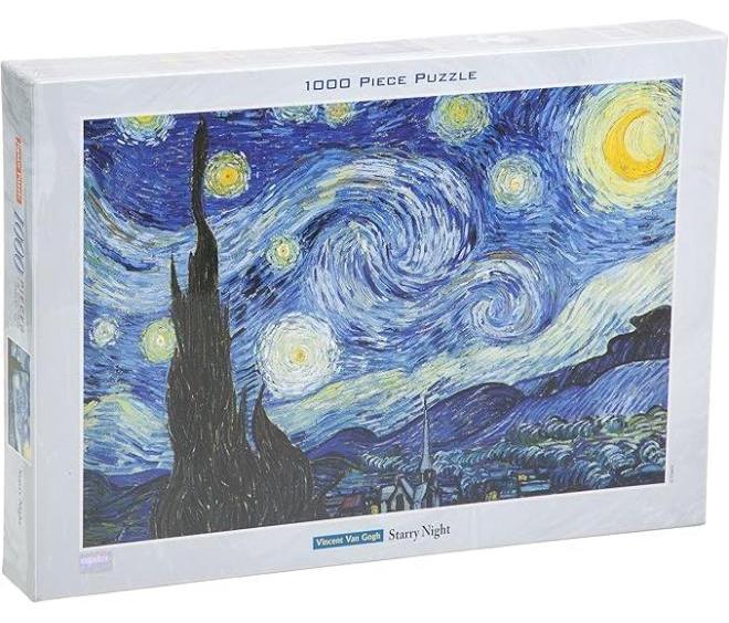 Jigsaw Health 1000 Piece Starry Night Puzzle, 50 x 70 cm