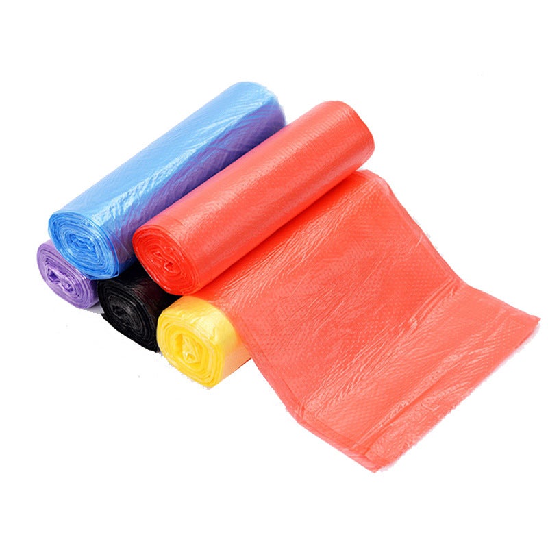 Factory Rolling Thickened Vest Portable Flat-Mouth Garbage Bag Black Color Kitchen Classification Plastic Bag Large - Image 4