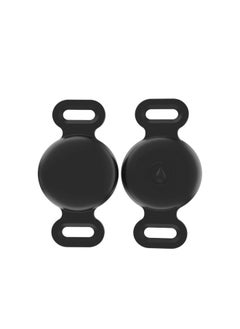 Suitable For Anti-loss Device Apple Locator Silicone Protective Case Airtag Protective Case All-inclusive Waterproof-Color:Black OPP Waterproof Cover-Applicable Model:Depth Waterproof Airtag Protective Sleeve M Code