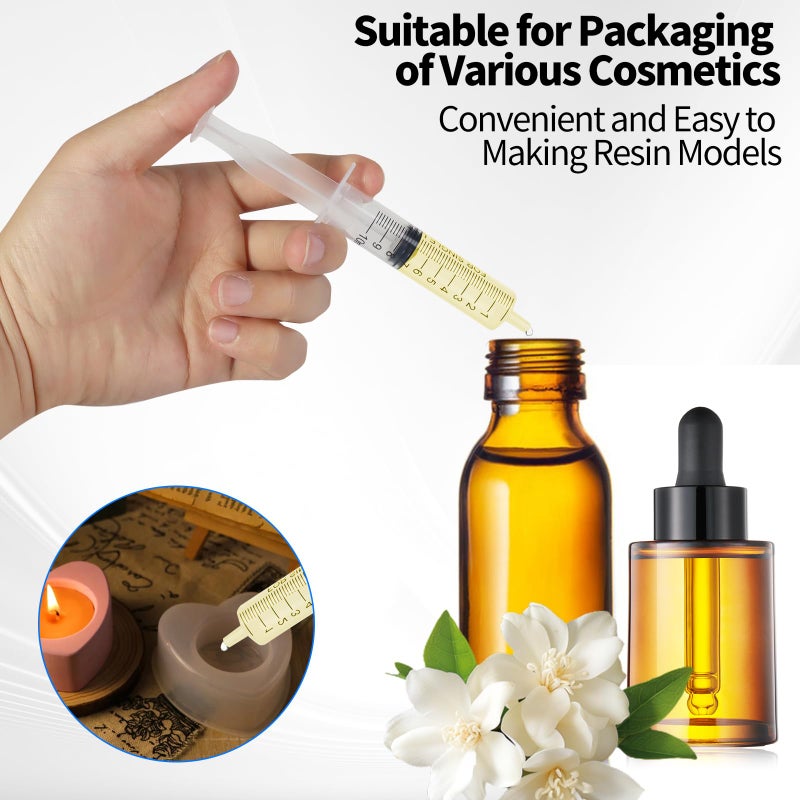 winbest 24 Pack 10ml syringes Individually Packaged Plastic Syringe for Liquid - Image 5