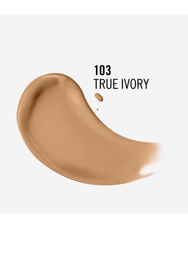 RIMMEL LONDON كريم أساس كايند آند فري - 103 - ترو آيفوري، 30 مل  - Image 3