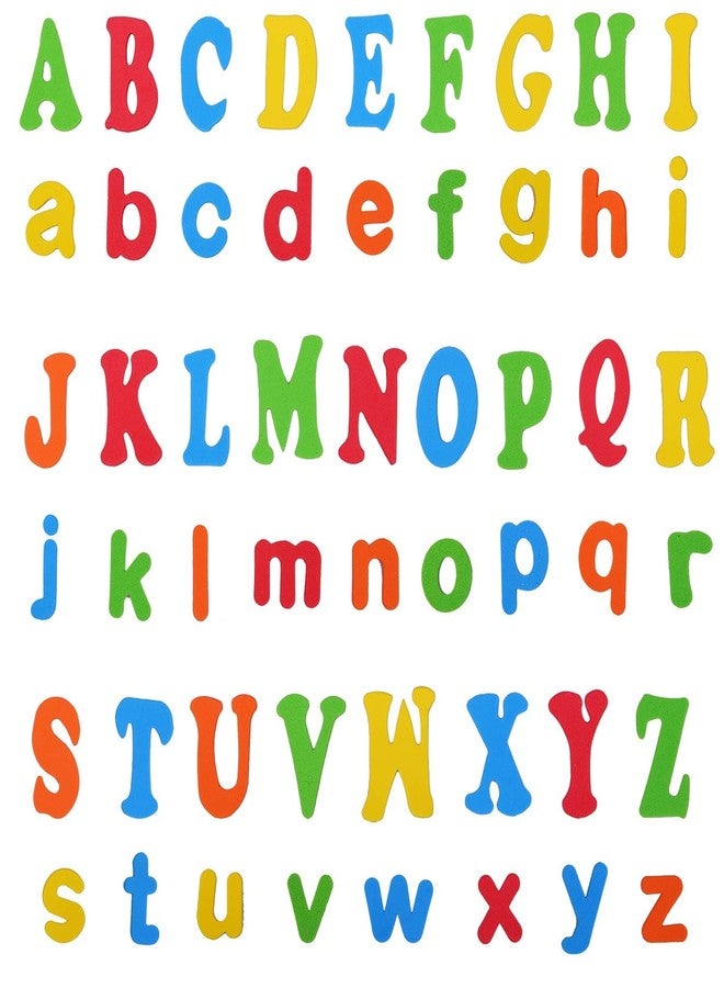 Aneco 1040 Pieces Foam Letter Alphabet Stickers Self-Adhesive Capital Case Letters Stickers for Arts Craft Supplies, Assorted Colors - Image 2