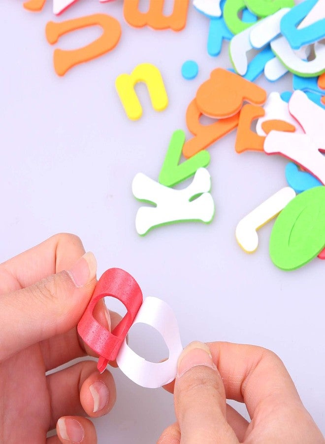 Aneco 1040 Pieces Foam Letter Alphabet Stickers Self-Adhesive Capital Case Letters Stickers for Arts Craft Supplies, Assorted Colors - Image 3