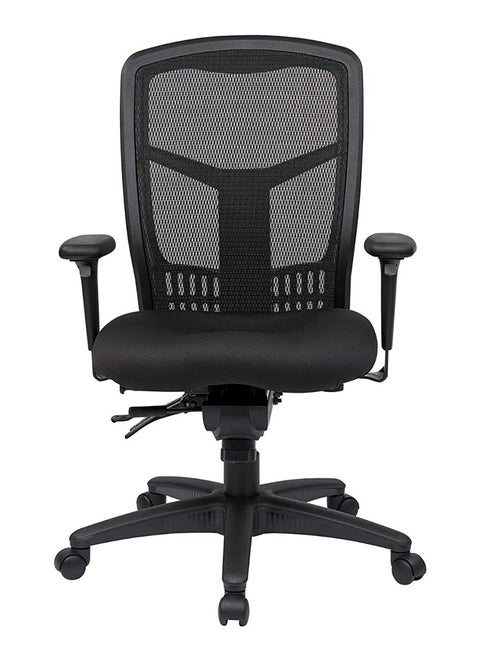 Mahmayi 92892 High Back Managers Chair with Adjustable Arms Multi-Function and Seat Slider