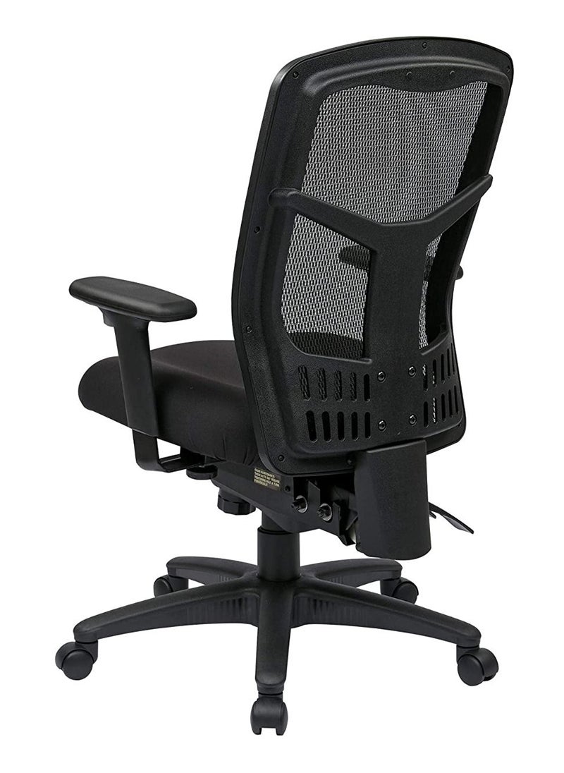 Mahmayi 92892 High Back Managers Chair with Adjustable Arms Multi-Function and Seat Slider