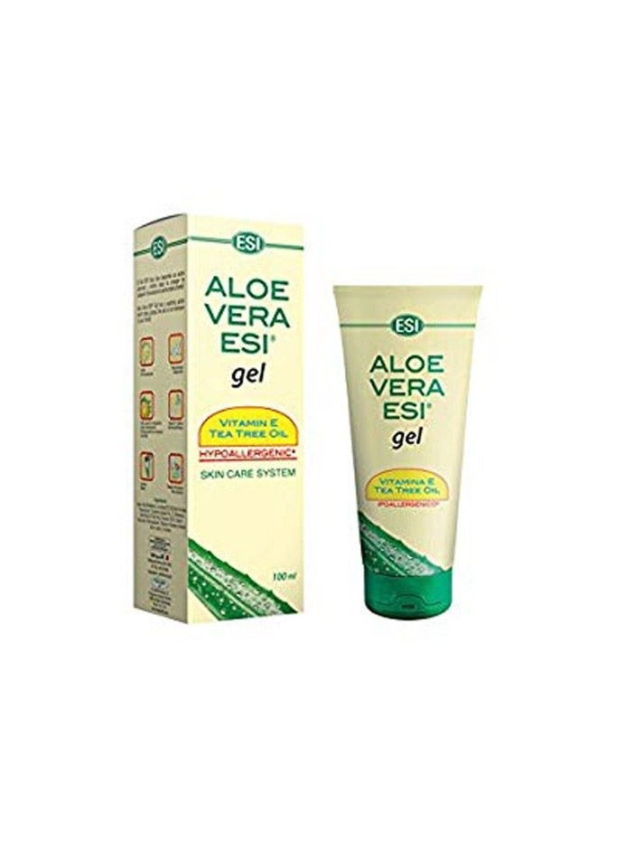 ESI Esi Aloe Vera Gel Vitamin E + Tea Tree 100 ml