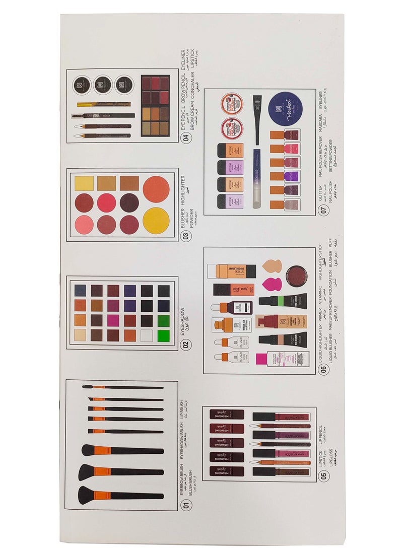 MISS YOUNG - 102 Pcs Makeup Kit - Image 1
