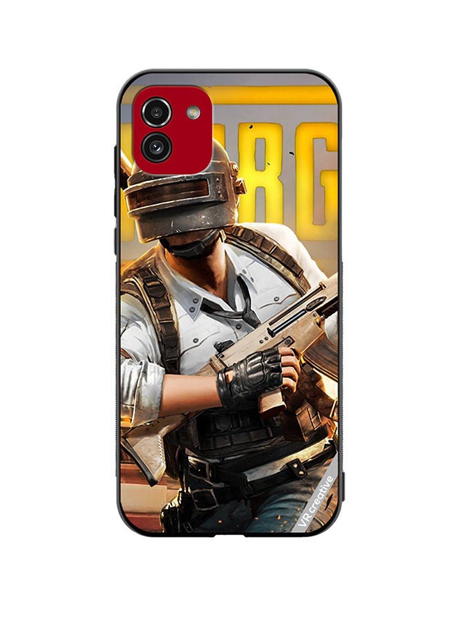 VR CREATIVE Protective Case Cover For Samsung Galaxy A03 Pubg Design Multicolour - Image 1