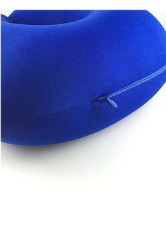 Generic Travel Pillow, Low Noise Reduce Pain Flight Headrest Pillow Blue Electric for Home  - Image 1