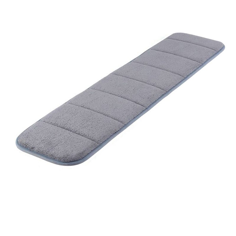 CREATIEE-PRO Upgraded Computer Wrist Elbow Pad, Creatiee Premium Memory Cotton Desktop Keyboard Arm Rest Support Mat for Office Desktop Working Gaming - Less Elbow Pain(Long-Sized, 7.9 x 31.5 inch)(Gray) - Image 1