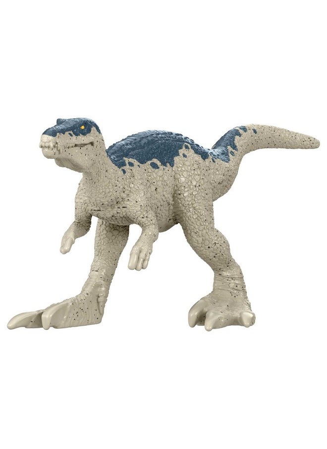 Mattel Games Jurassic World Toys Dominion Carnotaurus Clash Pack 5 Mini Toys Including 1 Human Figure & 4 Dinosaurs In Truckthemed Package  - Image 5