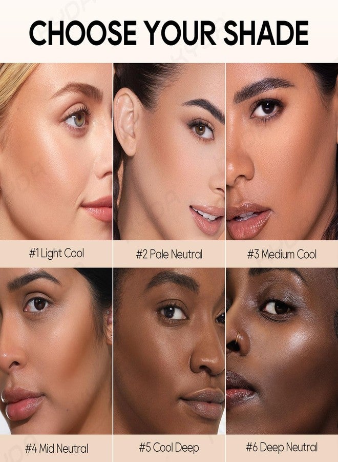 KYDA Liquid Contour Pen, Rotatable Face Bronzer Contouring Makeup, Buildable Matte Color, Blendable, Lightweight Formula, Lasting, Cream Contour with Cushion Head, Mid Neutral - Image 5