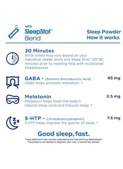 Dream Water Dream Water Sleep Aid Powder Melatonin Snoozeberry 10 Count  - Image 3