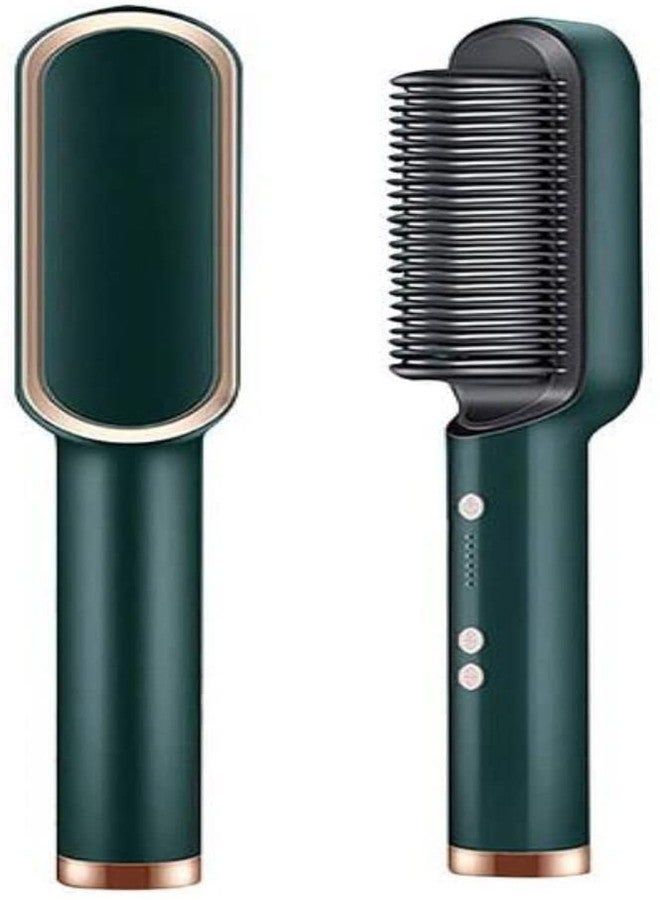 PM Enterprises Revin Enterprise Hair Straightener Brush,Iron Built With Comb,Fast Heating With 5 Temp Settings&Anti-Scald (Multicolor). - Image 1