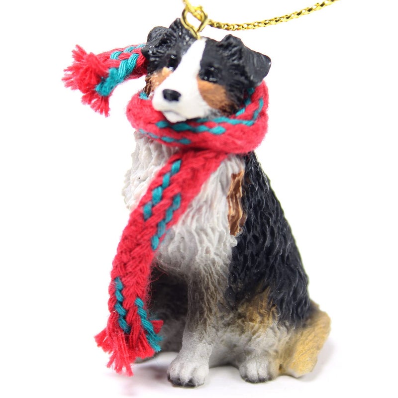 Conversation Concepts Australian Shepherd Tricolor wDocked Tail Original Ornament