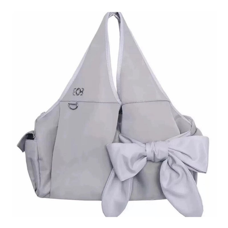 Women Bow Knot Tote Handbag Shoulder Bag - Image 4
