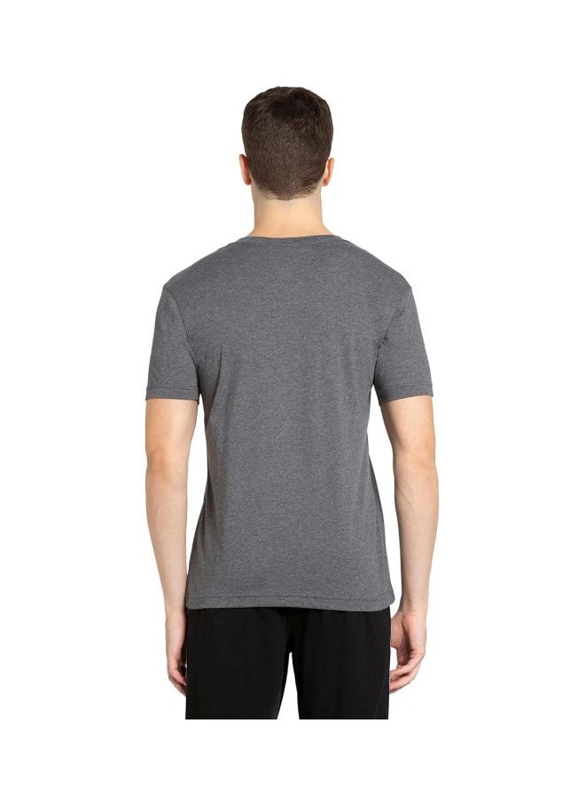 JOCKEY - Jockey 2726 Men Super Combed Cotton Rich Solid V Neck Half Sleeve T Shirt - Image 1