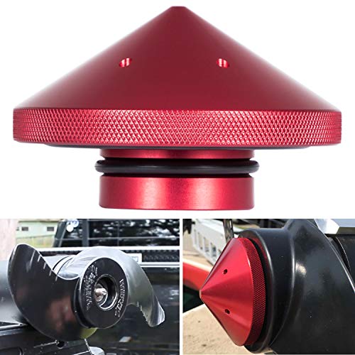 Camoo Eliminator Trolling Motor Prop Nut Billet Aluminum Custom Fit For MinnKota 80, 101 and 112 lb Models (GFEL-MK-BK-DP). - Image 1